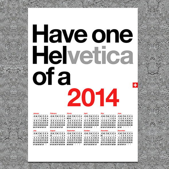 2014-calendar-Helvetica-yumalum-etsy