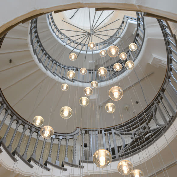 heals-cecil-brewer-staircase-bocci-chandelier-001